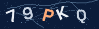 Image with a 5-character verification code
