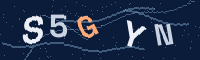 Image with a 5-character verification code