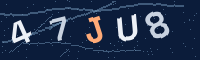 Image with a 5-character verification code